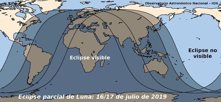 Estos son los países en los que el eclipse será visible (Foto: Especial)