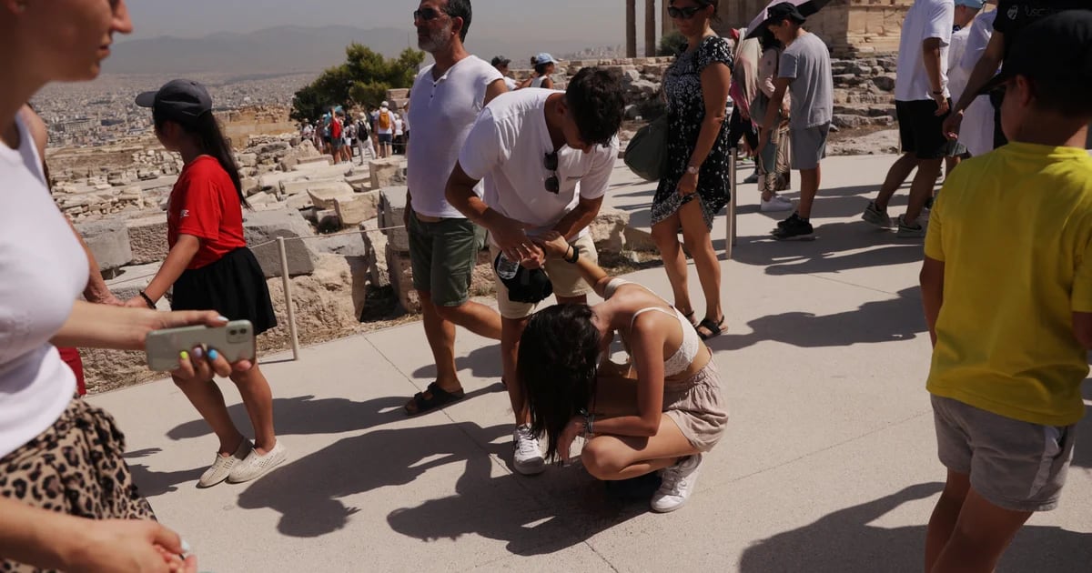 Heat wave in Europe: With a peak of 45 degrees, Greece has restricted access to the Acropolis in Athens and other tourist sites