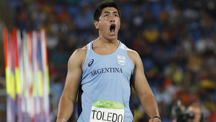 Toledo logró ser finalista olímpico en los Juegos Olímpicos de Río 2016 (AFP)