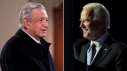 AMLO ya tuvo su primera llamada con Joe Biden (Fotos: Presidencia de México - Reuters.)