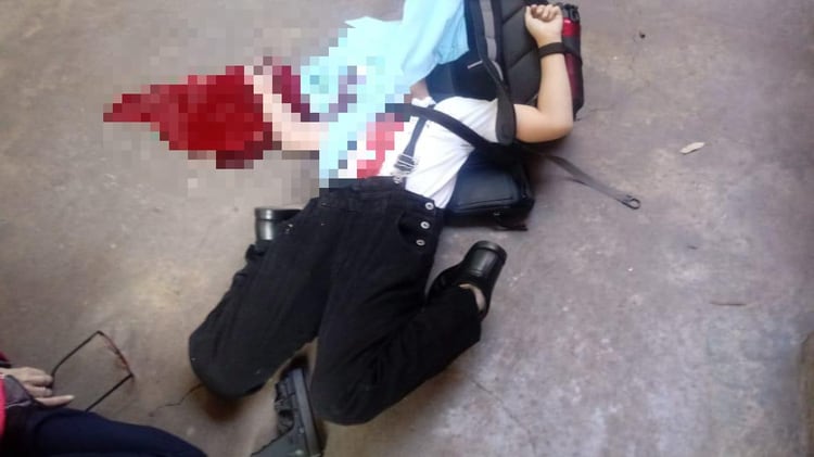 Los servicios funerarios del niño atacante en el Colegio Cervantes de Torreón fueron de carácter privado (Foto: Cuartoscuro)