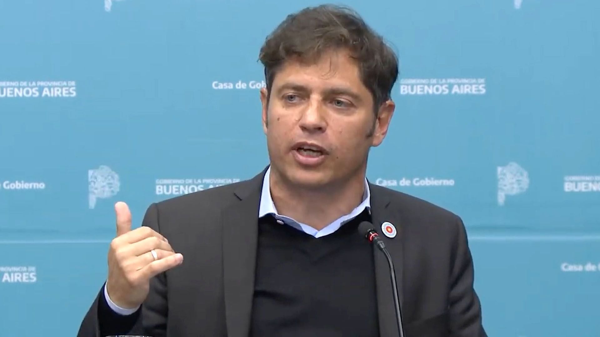 Axel Kicillof captura