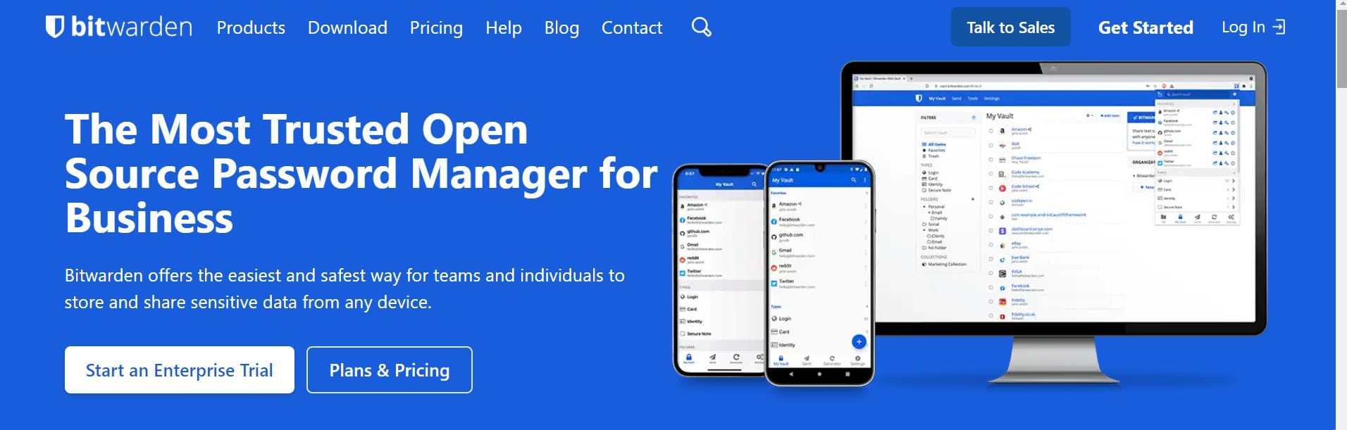 Bitwarden es open source