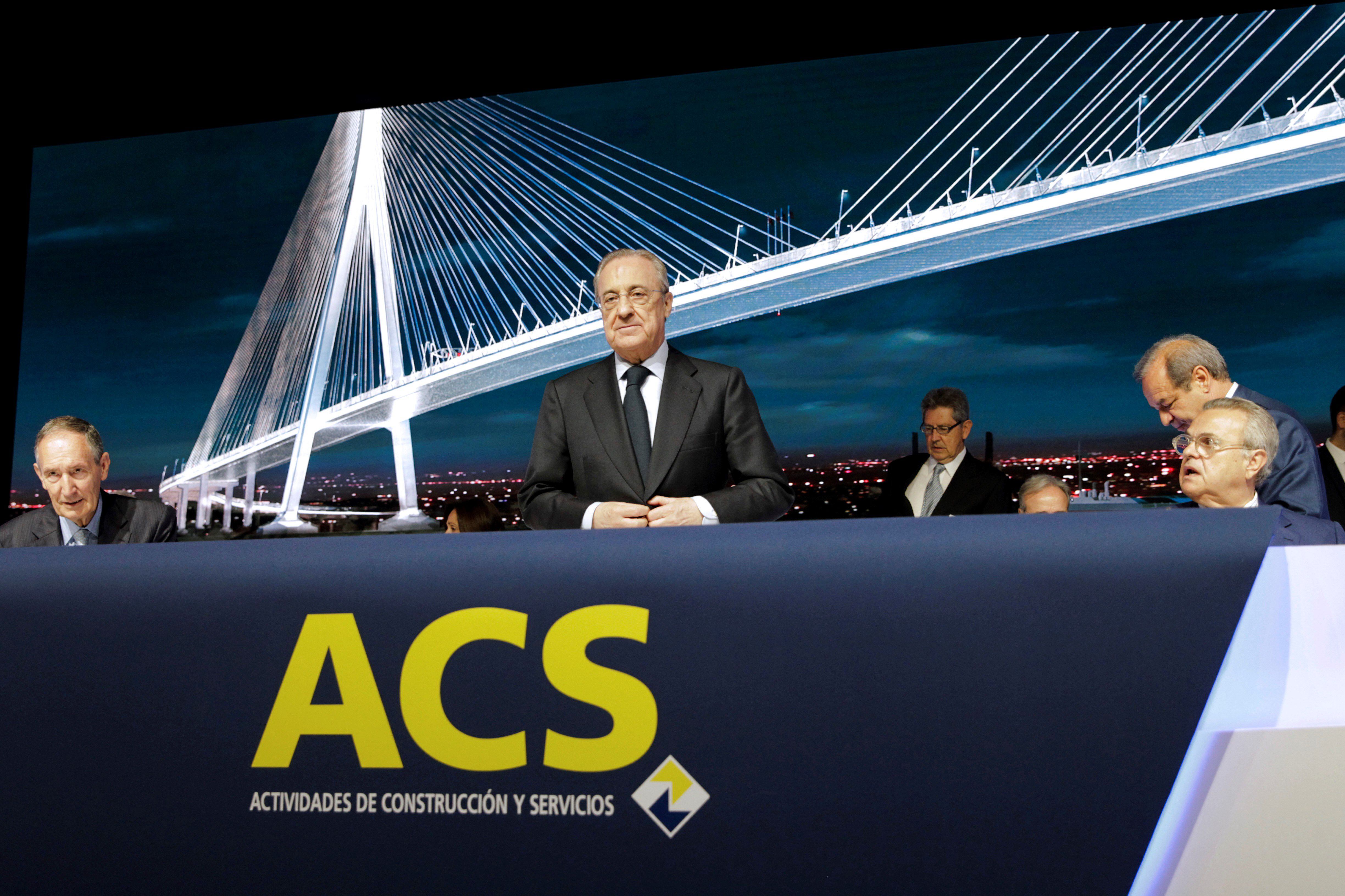 Imagen de archivo del presidente de ACS, Florentino Pérez. (Carlos Pérez / EFE)