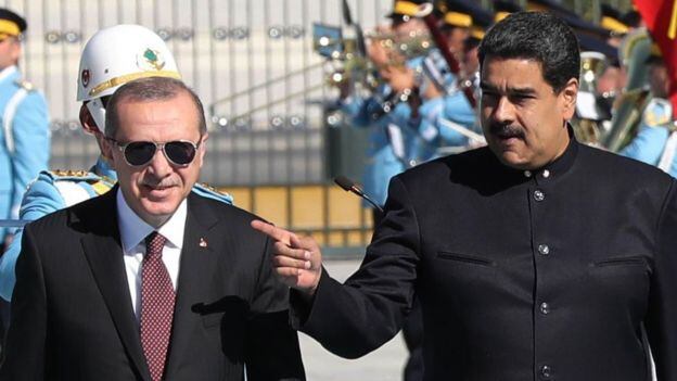 Tanto Maduro como Erdogan habían expresado el apoyo por los regímenes de cada uno