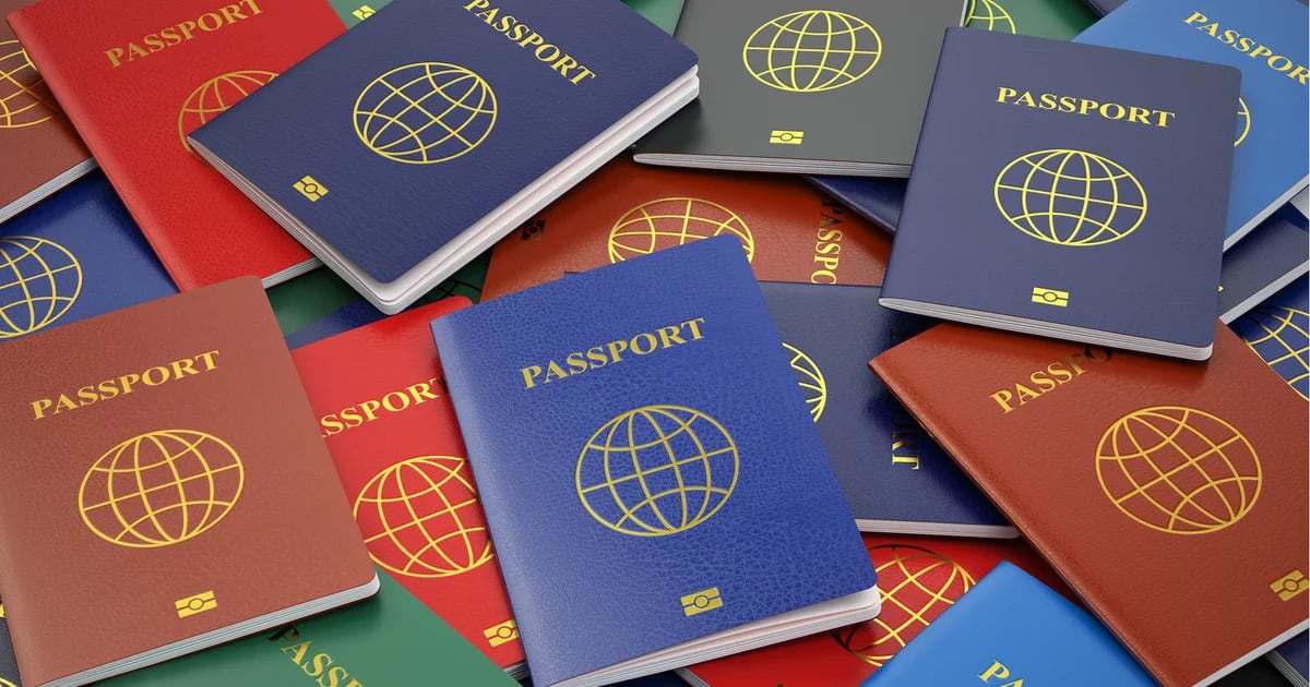 What are the five least popular Latin American passports?