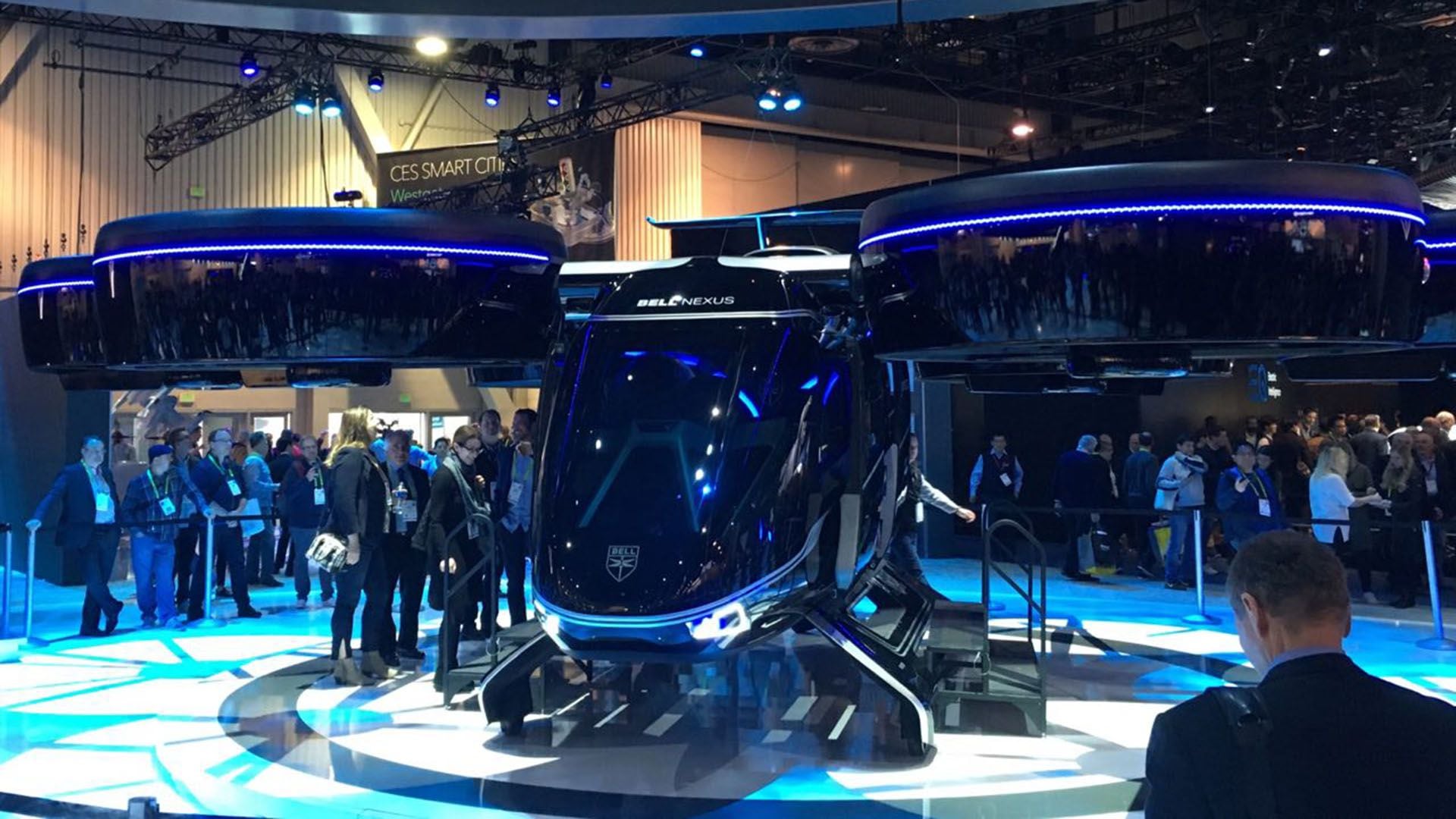 Bell Nexus is the air taxi concept that Uber would use to transport passengers from 2023 (Photo: File / CES)