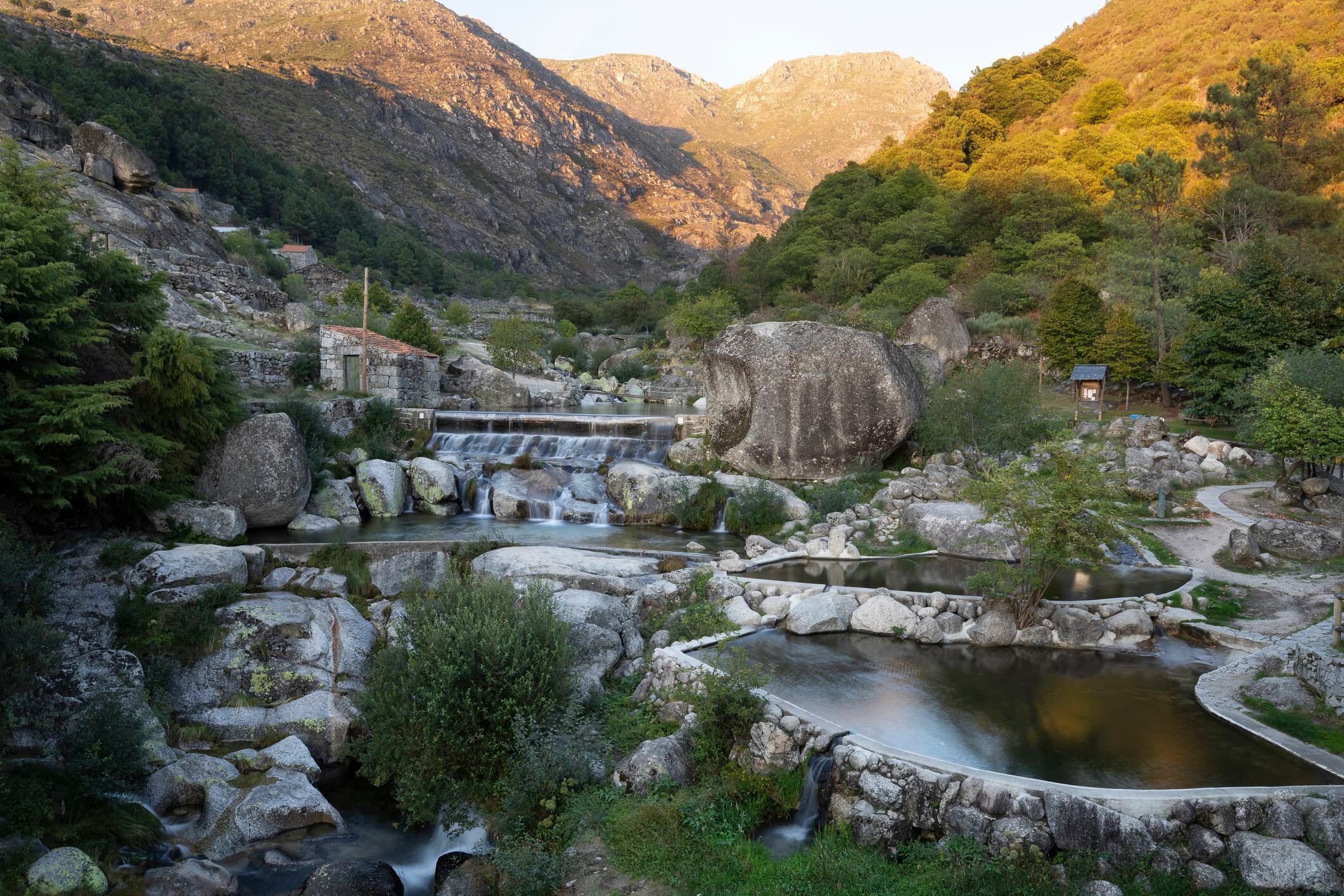 Praia Fluvial de Loriga, Portugal.