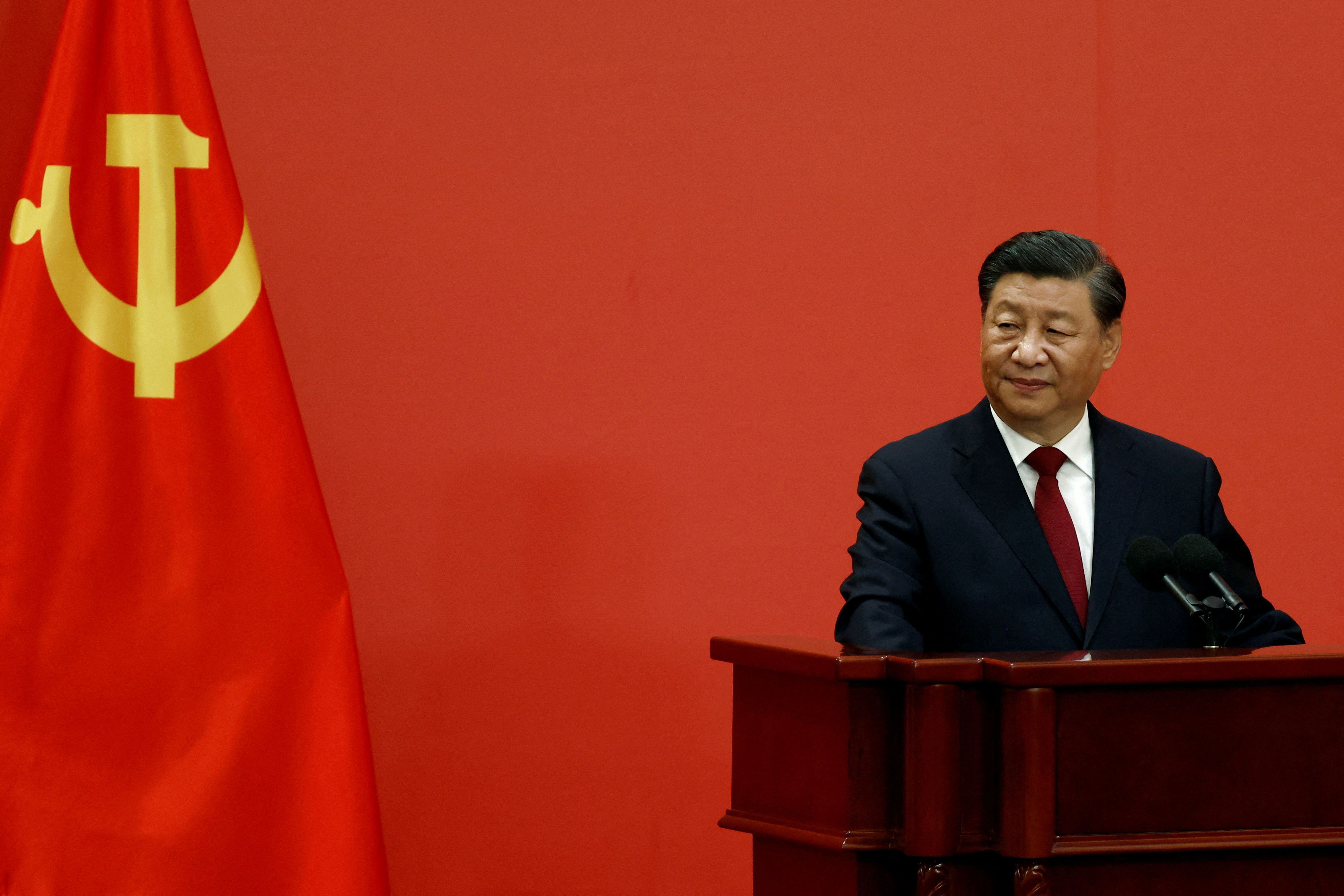 Xi pidió a la gente paciencia y perseverancia en este camino hacia una modernización del país y la prosperidad común (REUTERS)