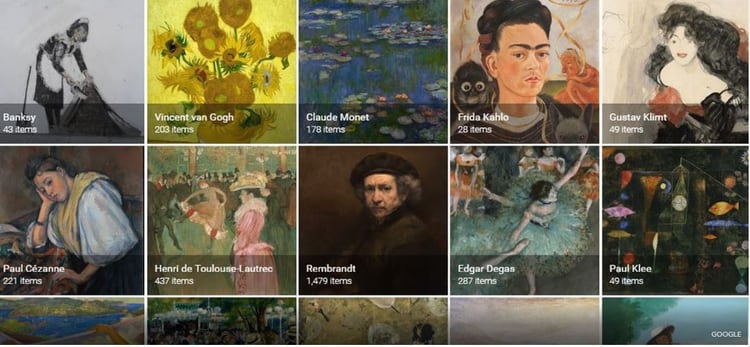 La plataforma de Google Arts & Culture ofrece miles de archivos, museos, información, y fotos de instituciones y atracciones (Foto: Archivo)