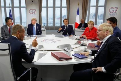 La reunión será virtual. Con respecto a la última cumbre presencial del G-7, el cambio más llamativo será la ausencia de Donald Trump y el debut de Joe Biden (AFP)