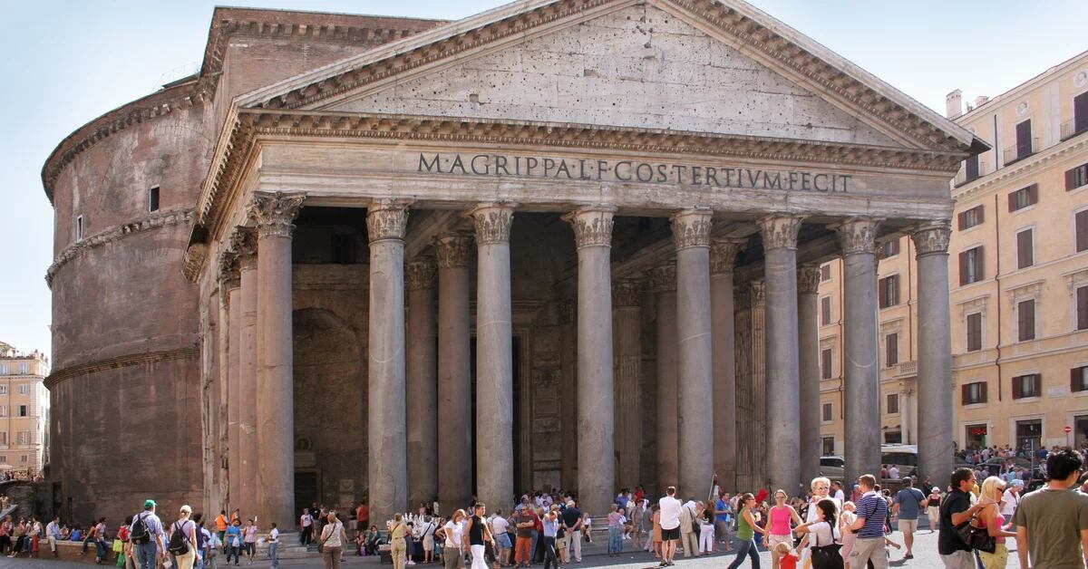 Admission to the Pantheon in Rome is now free