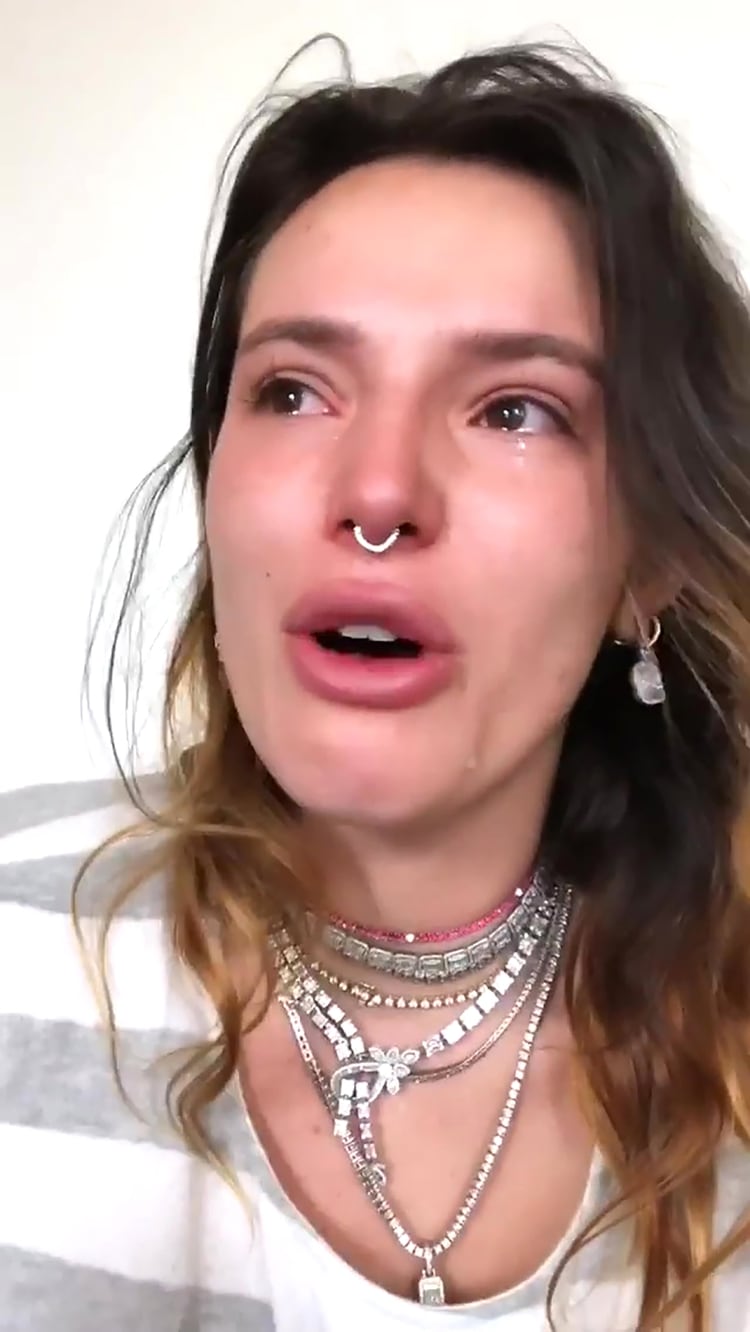 La actriz lloró al momento de responder a Whoopi (Foto: Captura Video)