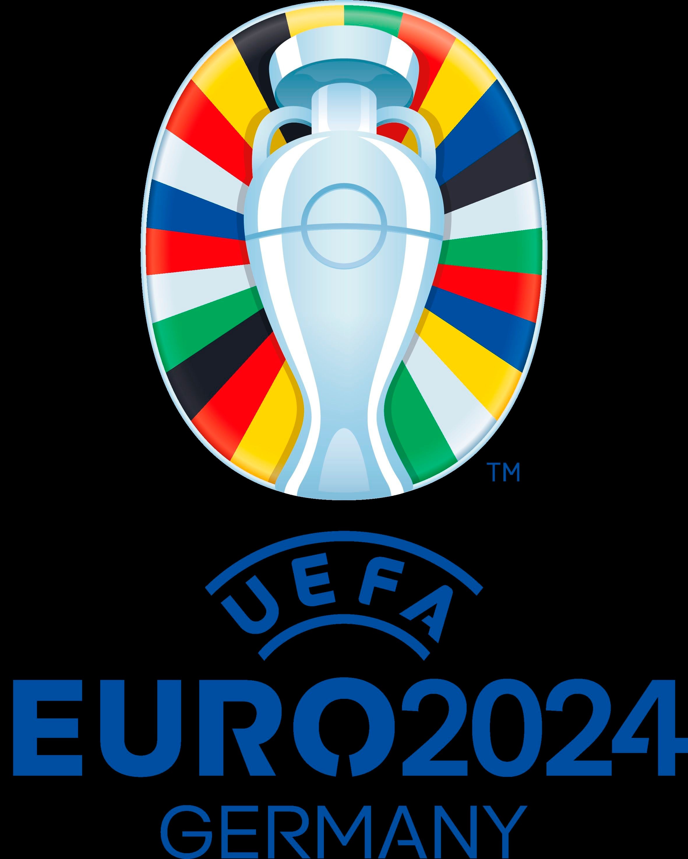 Logotipo de la Eurocopa 2024 presentado este martes en Berlín. EFE/UEFA