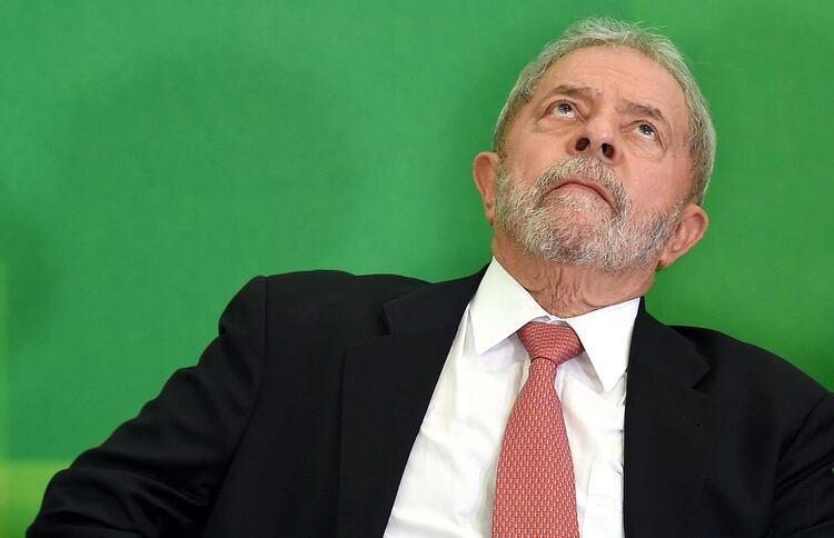 El ex mandatario brasileño Lula da Silva en una imagen del 17 de marzo de 2016 (AFP PHOTO / EVARISTO SA)