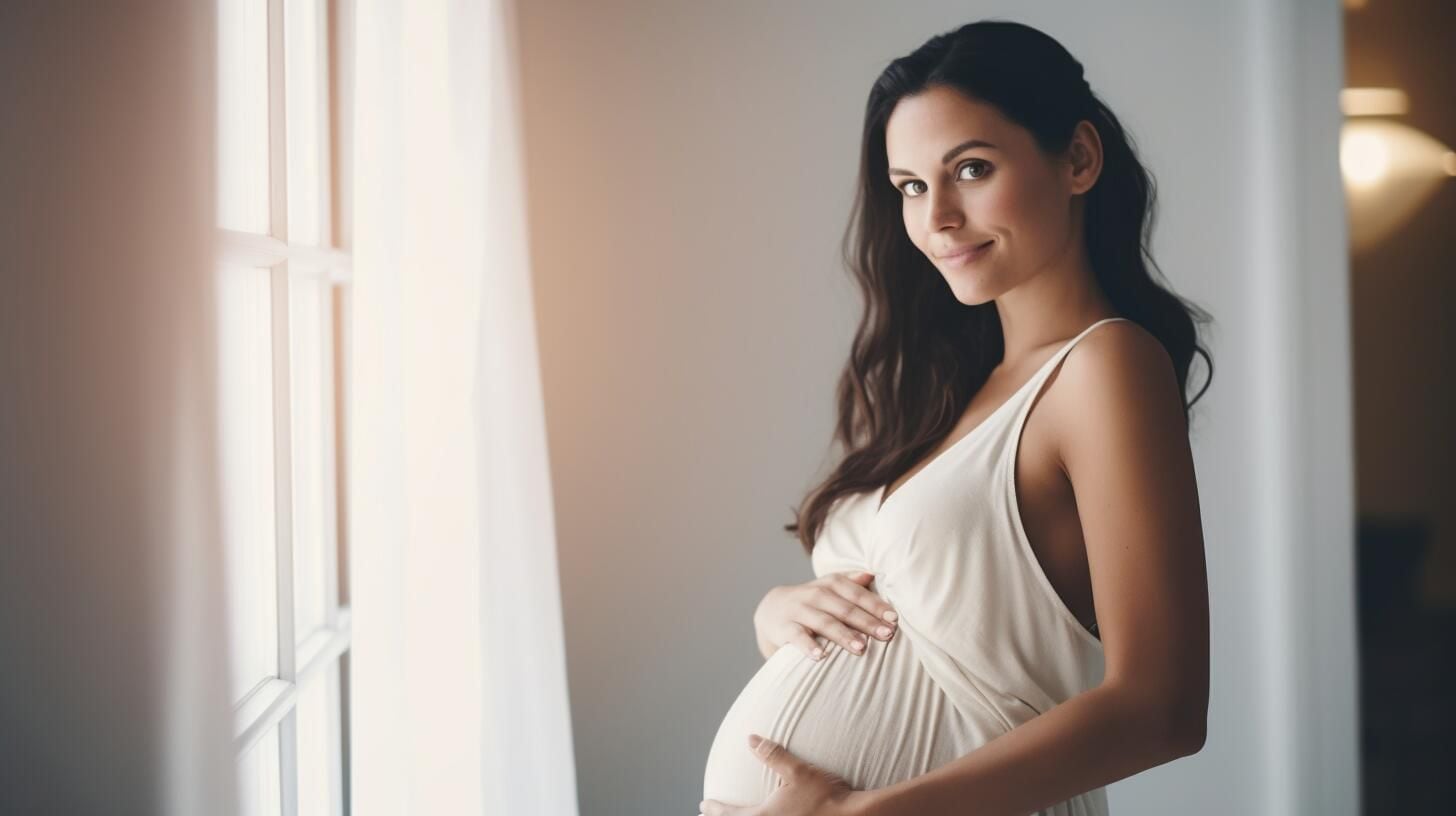 Una futura madre, resaltando la dicha de la maternidad y el compromiso con la salud en el embarazo, un símbolo de amor y unidad familiar. (Imagen Ilustrativa Infobae)