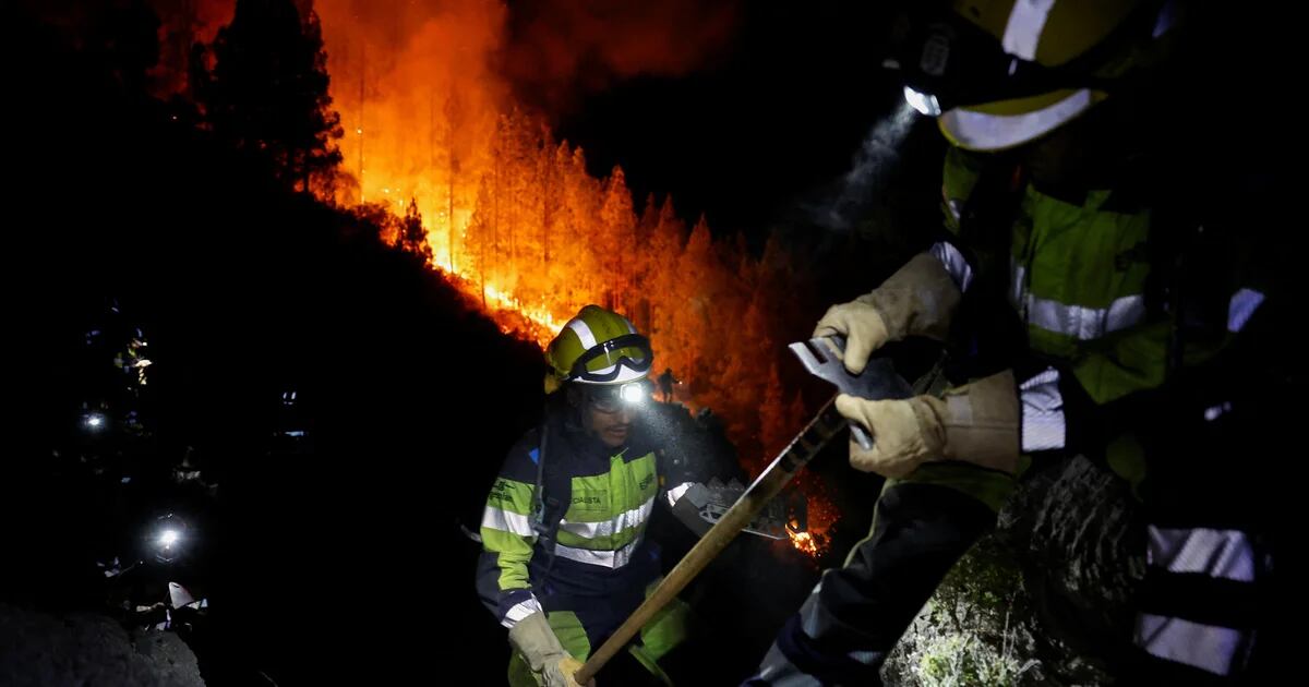 Por qué el incendio de Tenerife es tan difícil de apagar