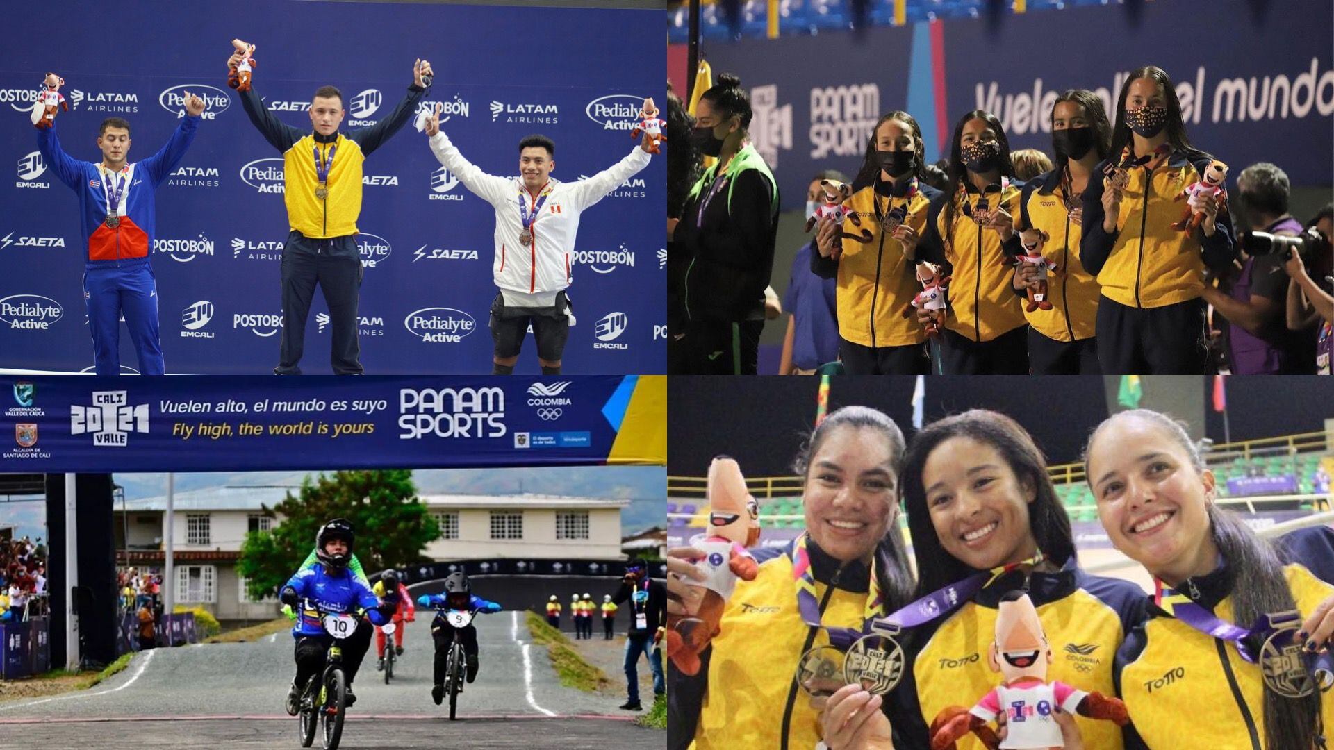Colombia es segunda en la clasificación de los Juegos Panamericanos Junior 2021