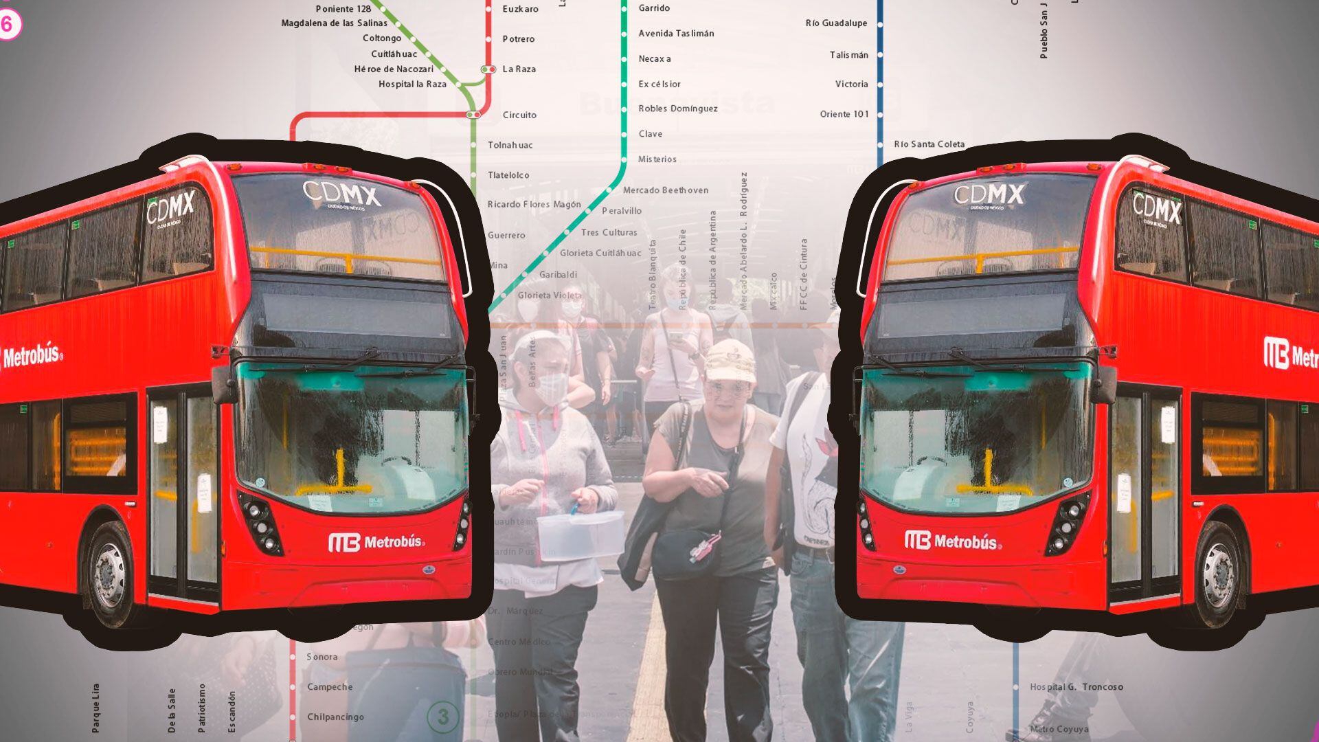 Consulta cuáles son las estaciones sin servicio del Metrobús para que no llegues tarde. (Infobae/Jovani Pérez)