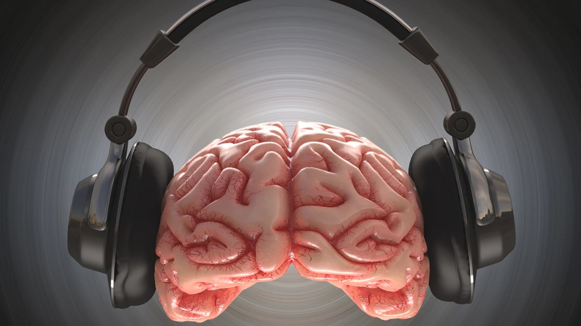 Звук слух мозг. Мозг в наушниках. Наушники на человеке. Влияние наушников. Мозг музыканта.