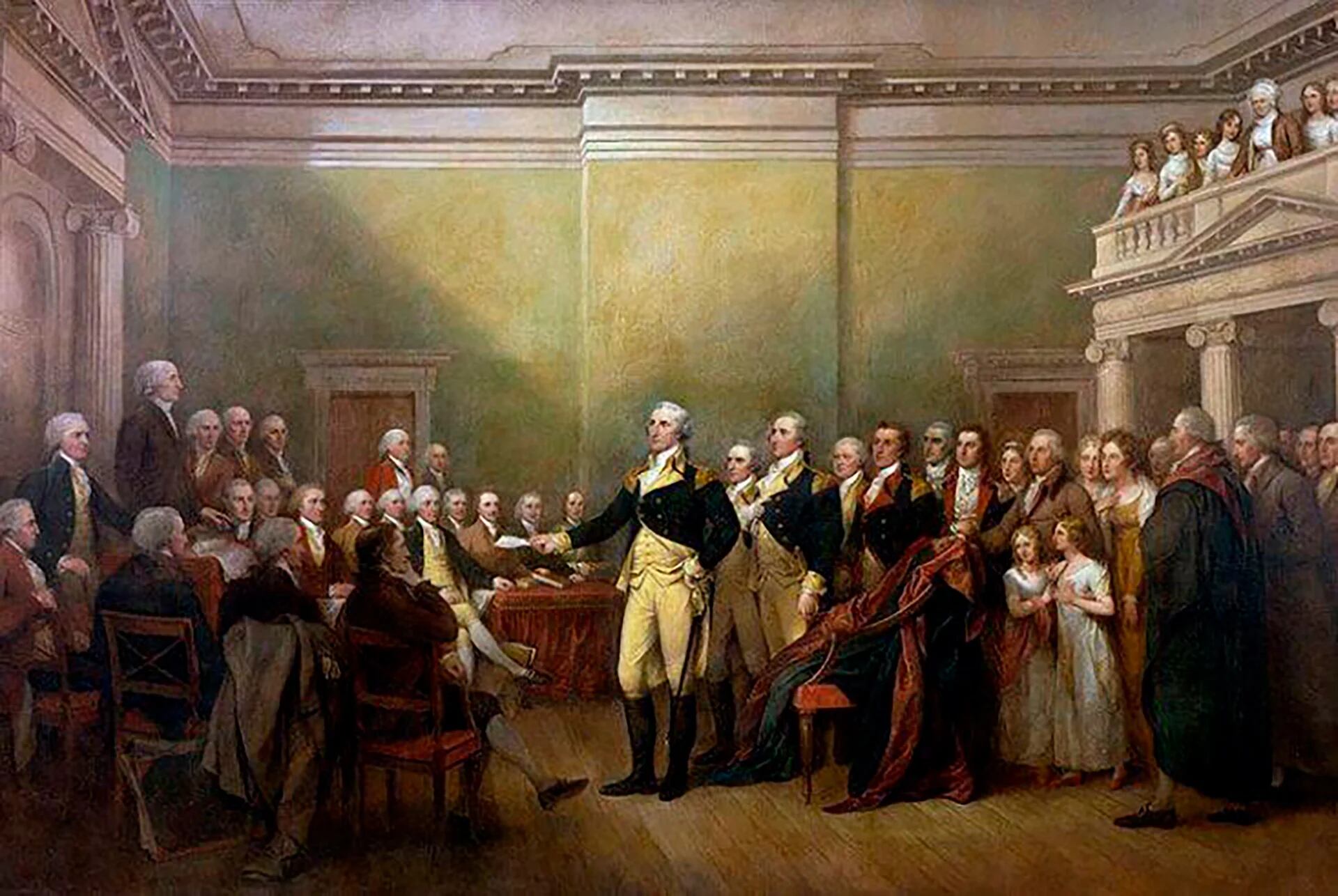 George Washington, primer presidente de los Estados Unidos de Norteamérica