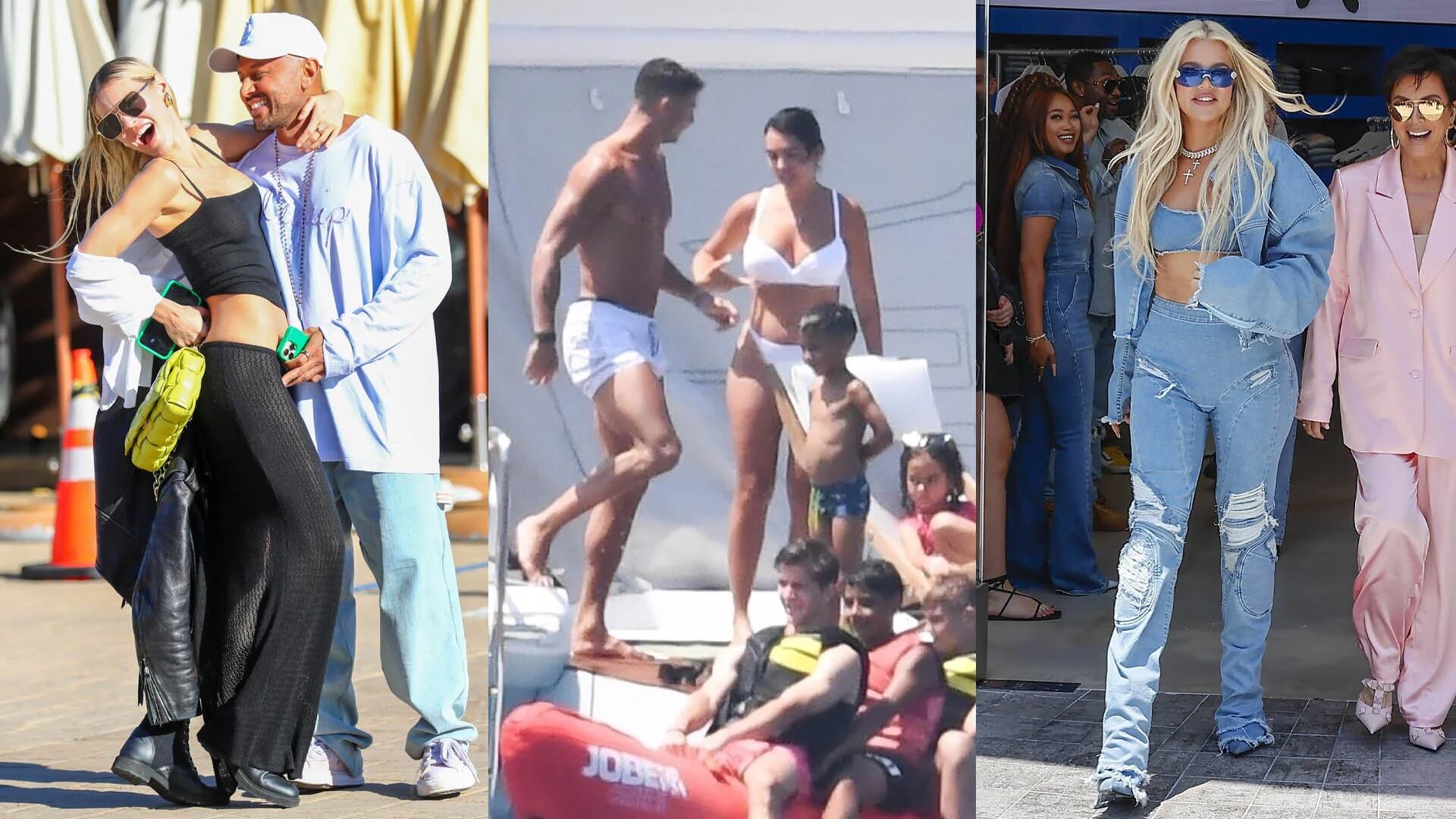 El romántico paseo de Joy Corrigan con su novio en Malibú, las vacaciones familiares de Cristiano Ronaldo en Cerdeña: celebrities en un click
