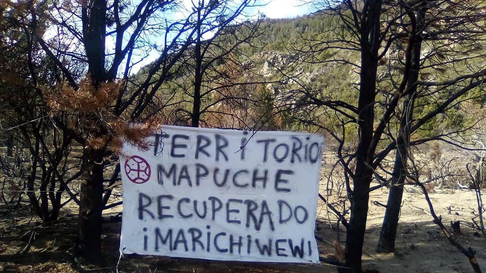 desalojo de mapuches en Bariloche