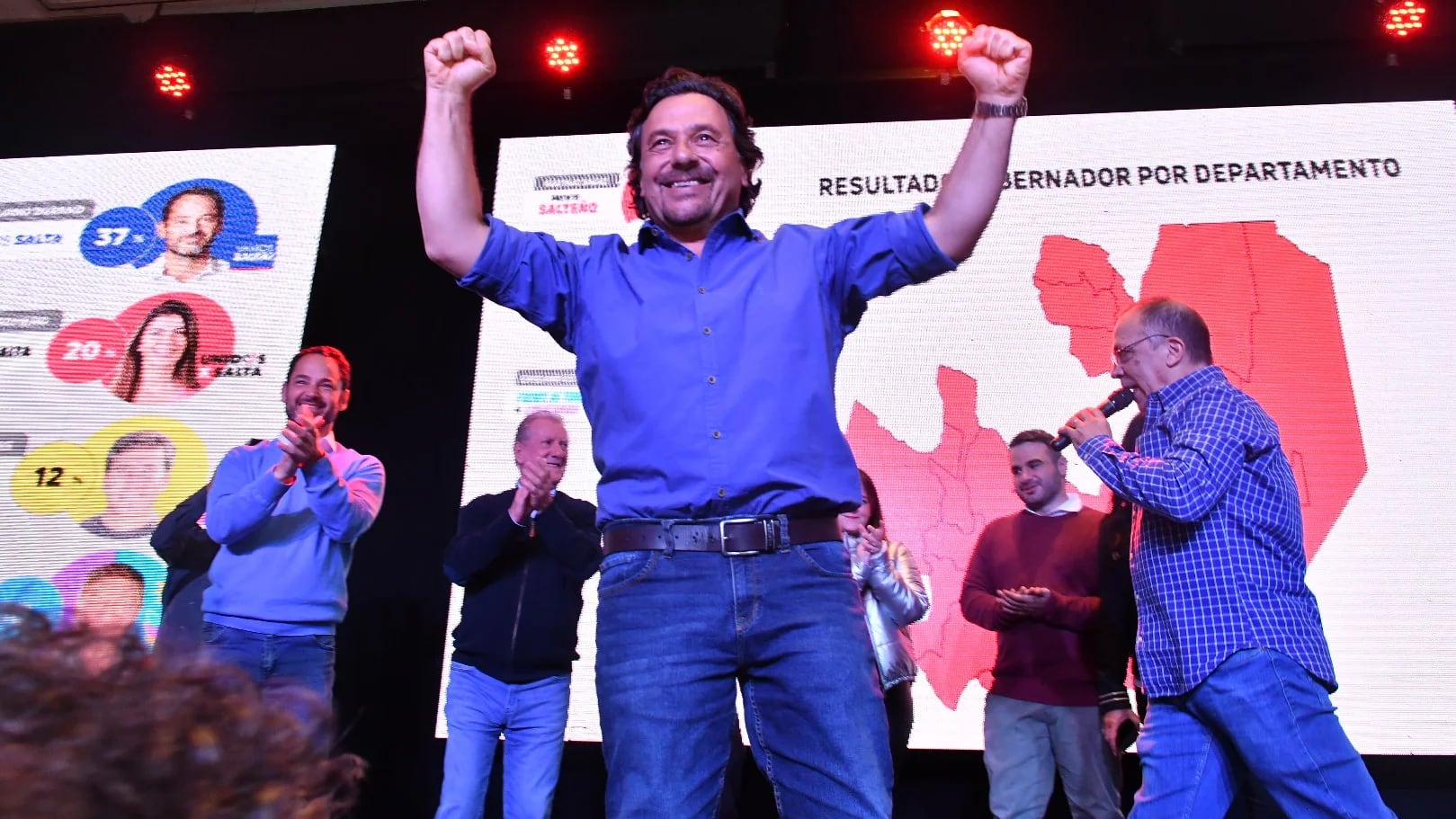 Gustavo Sáenz, Salta. Otro gobernador que logró su reelección