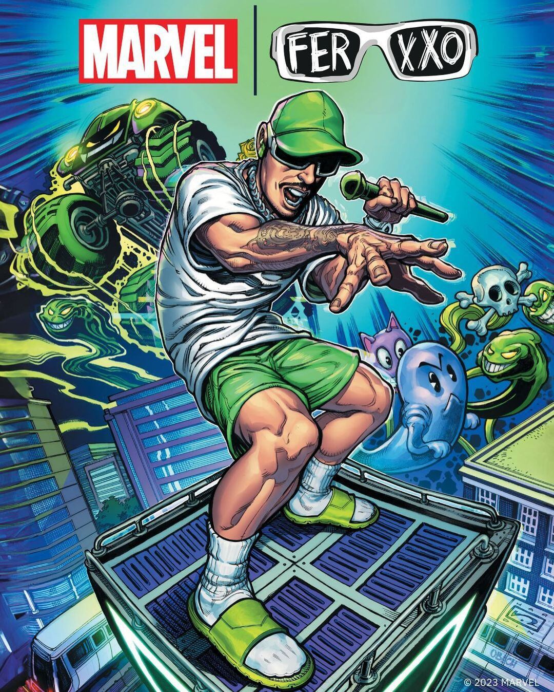 FERXXO “THE GREEN MAN” (MARVEL#1) Marvel presents: The Green Man