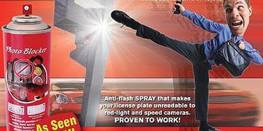 Ya está a la venta un spray antirradar - Infobae