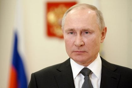 El presidente ruso, Vladímir Putin, en Moscú, Rusia, 27 de febrero de 2021. REUTERS/Sputnik/Kremlin/Alexei Druzhinin