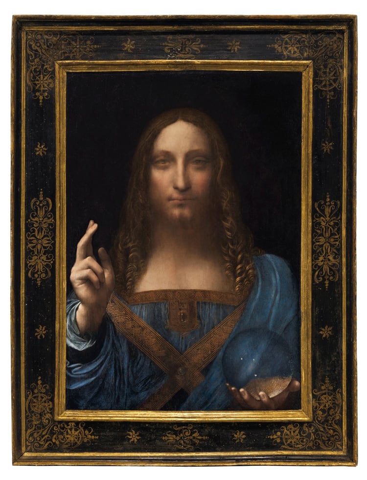 Salvator Mundi, de Leonardo Da Vinci (Reuters)