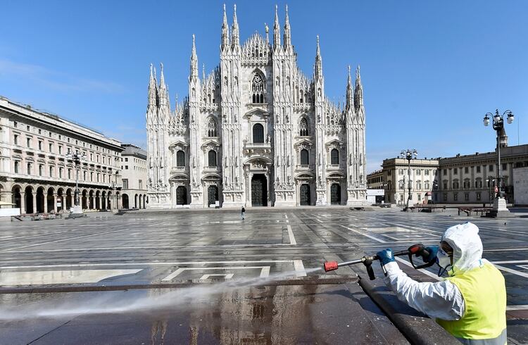 El centro de Milán (Reuters)