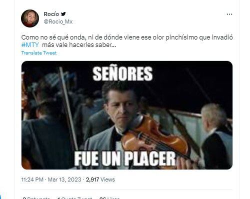 Memes, olor, Nuevo León
