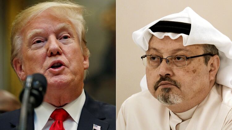 Donald Trump ha evitado acusar a la monarquía saudita tras la muerte de Jamal Khashoggi