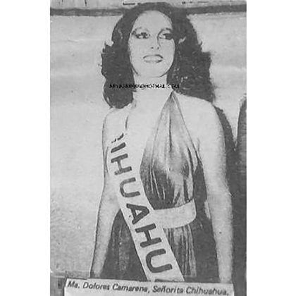 Dolores Camarena, la mujer que inauguró la trágica saga de las reinas de belleza involucradas con el narcotráfico.