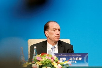 El presidente del Banco Mundial, David Malpass, durante una reunión de organismos internacionales en China, en noviembre de 2019. (Foto: REUTERS/Florence Lo)