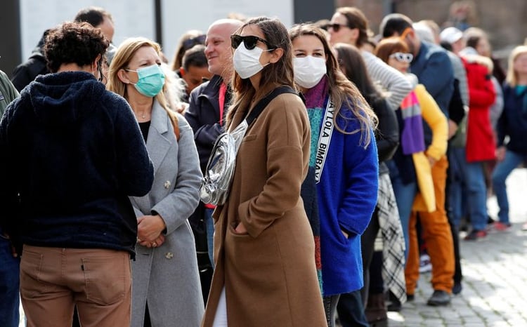 Crece la preocupación en Europa por la propagación del coronavirus (REUTERS/Remo Casilli)