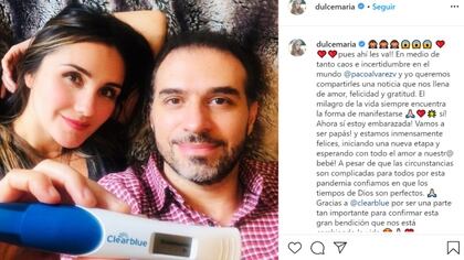 Dulce María llevaba planeando ser madre desde el 2019 (Foto: IG@dulcemaria)