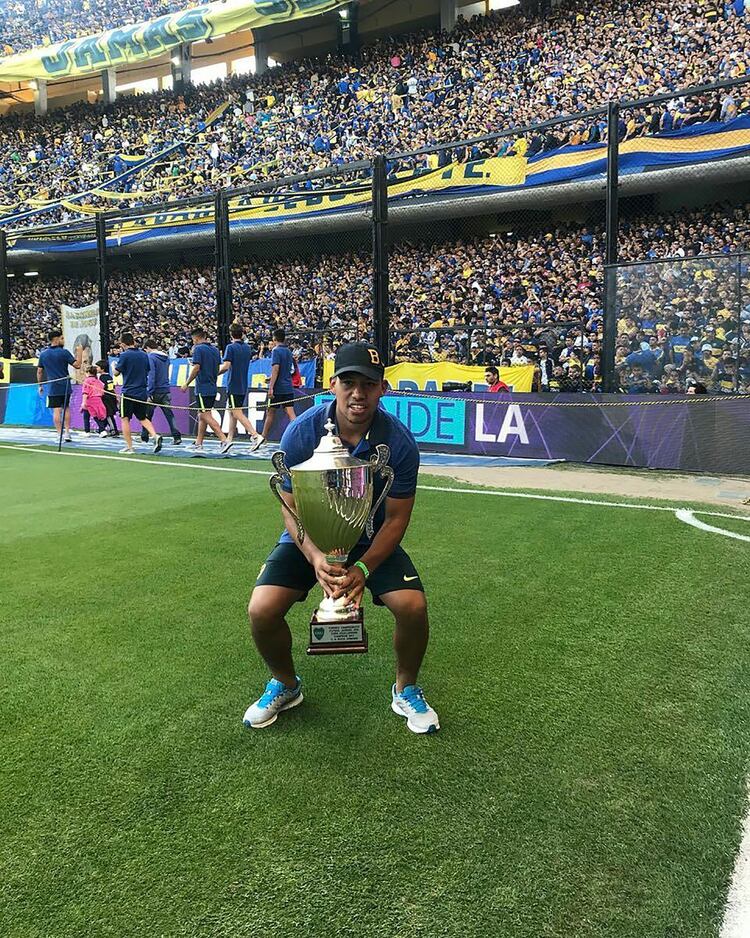 Joel Fernández juega actualmente en la Cuarta División de Boca