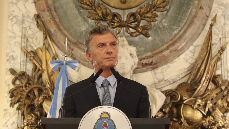 Mauricio Macri. Las posibilidades de mandatario de ser reelegido no son buenas si se mira el historial de presidentes en malos años económicos, según Melconian (Télam)