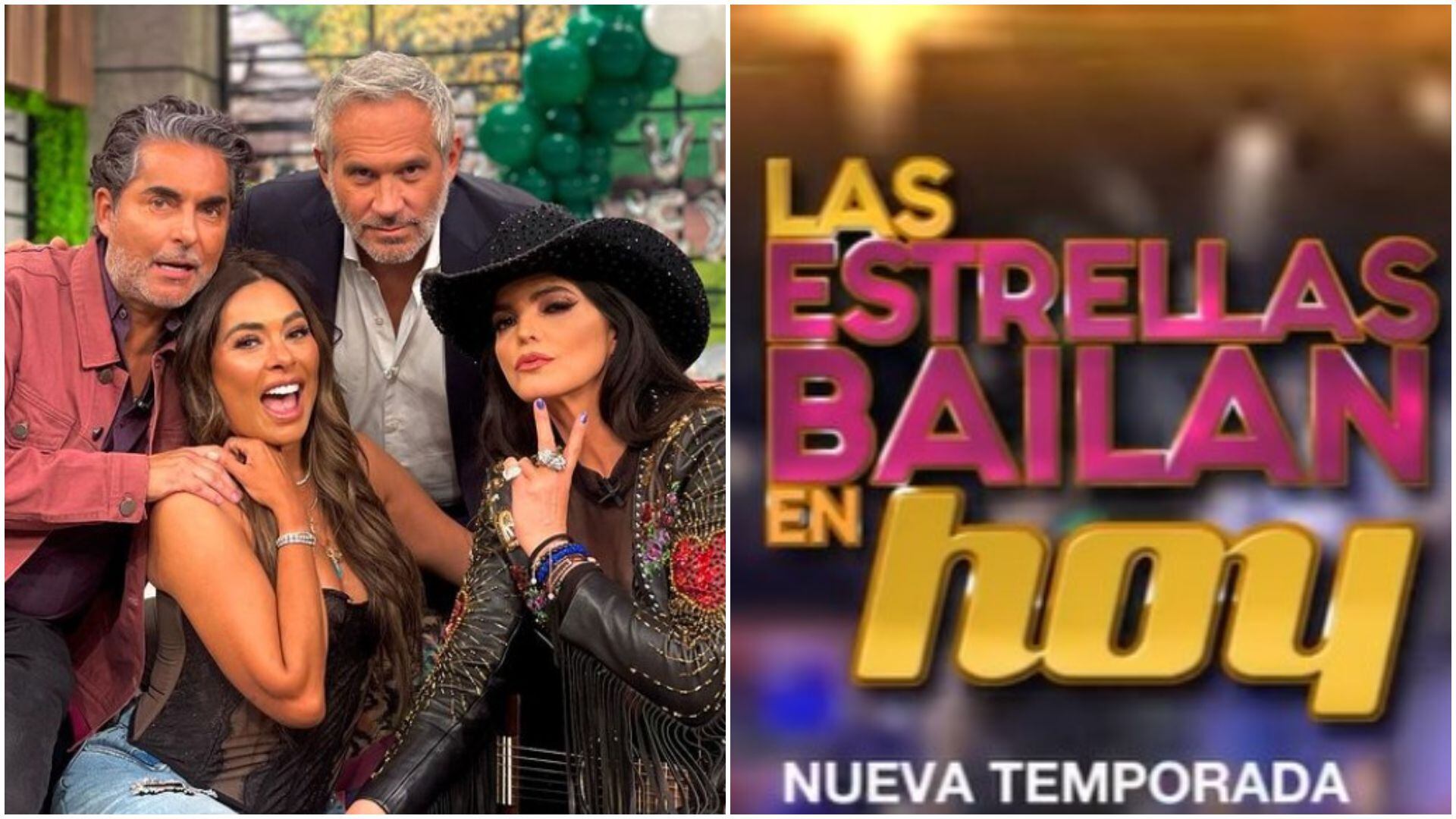 Mariana Echeverría y Lambda García ganaron la primera temporada;  Violeta Isfel y Luis Fernando Peña se coronaron en la segunda. (Instagram: @programahoy)