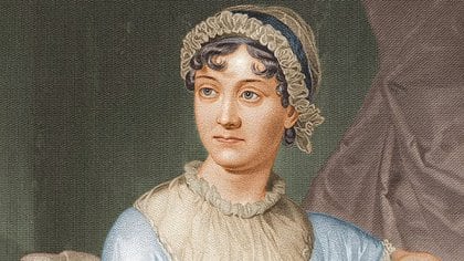 Retrato dela escritora Jane Austen, realizado por su hermana, Cassandra Austen.