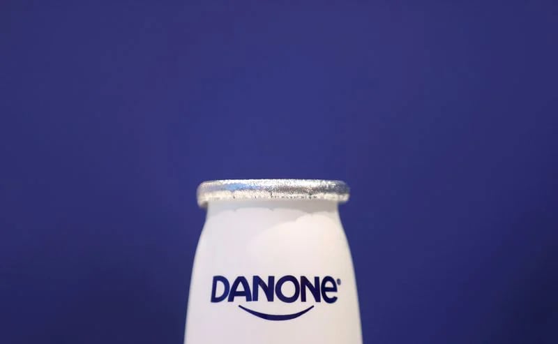 Logo de Danone (Reuters)