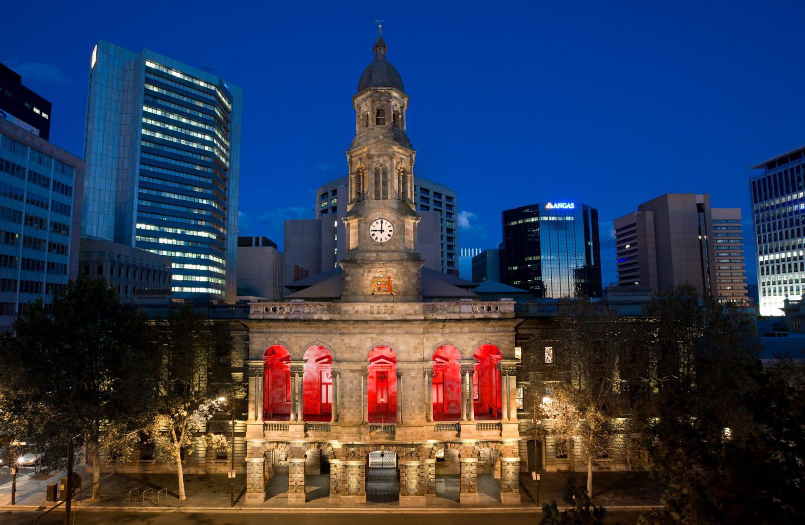Hospitals around the world will light up red