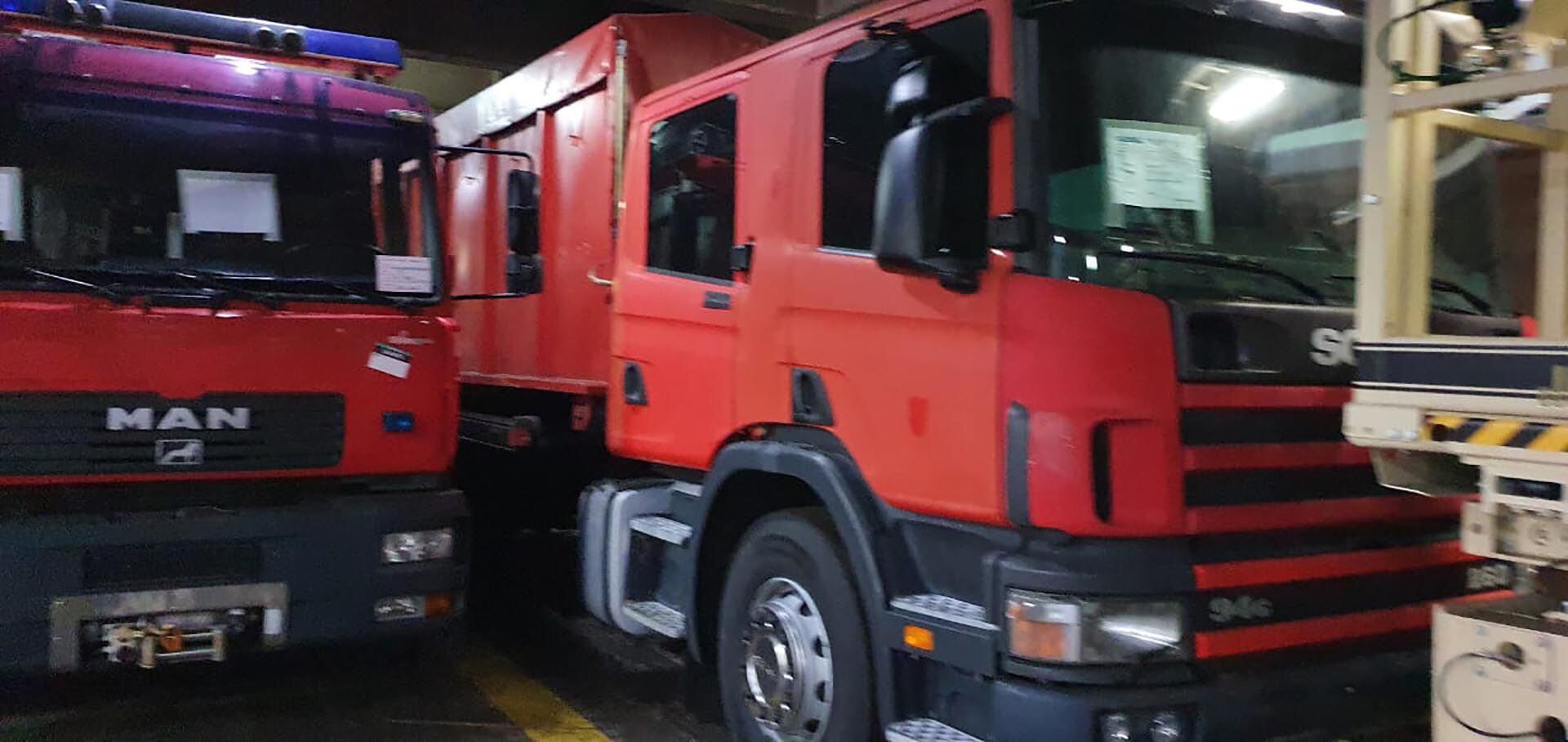 Aduana-AFIP encuentra cocaína en un camión de bomberos proveniente de Brasil