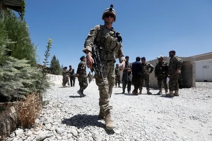 (ARCHIVO) Soldados estadounidenses en Afganistán. REUTERS/Omar Sobhani/File Photo
