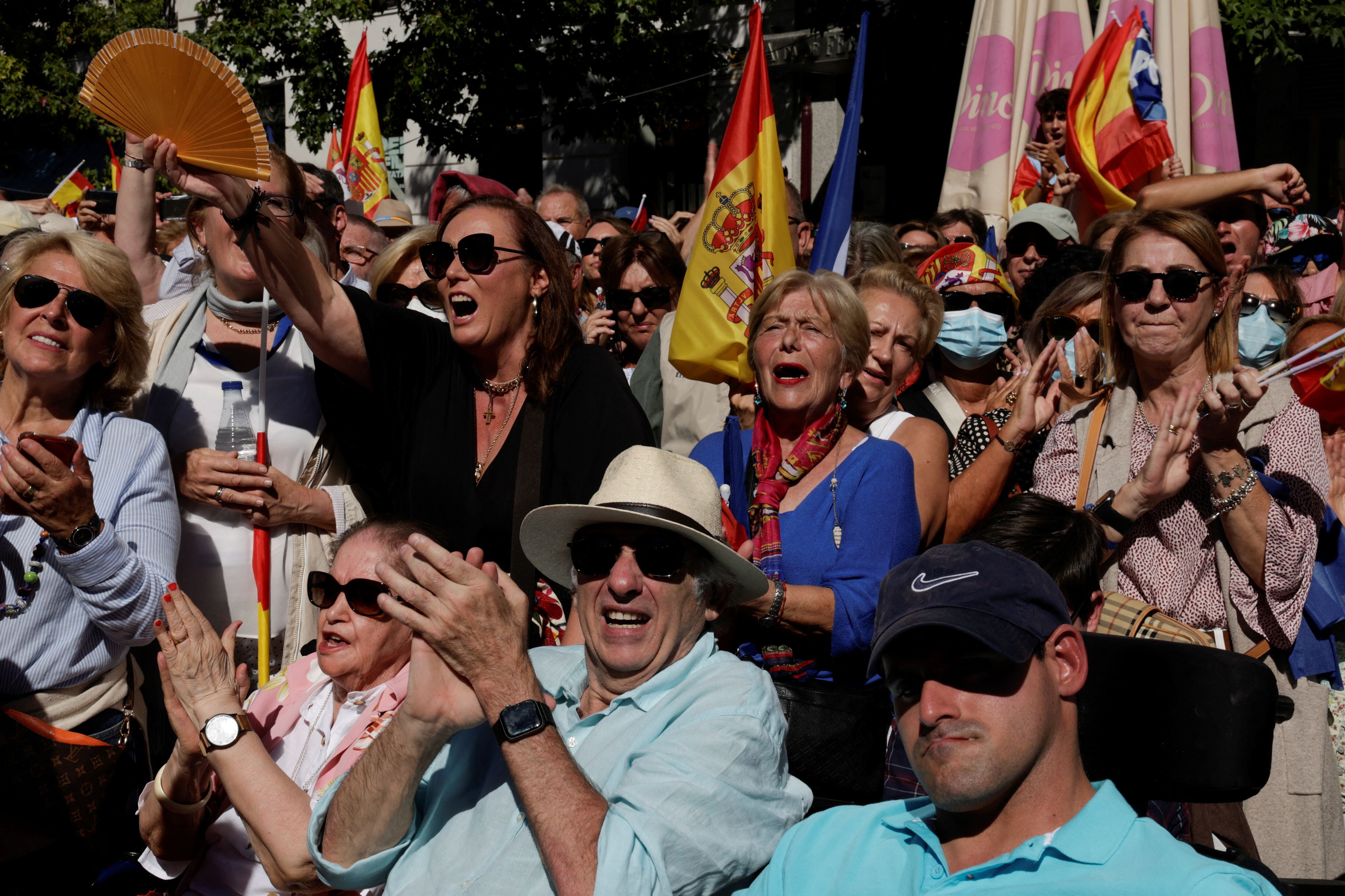 Asistentes a la manifestación. REUTERS/Susana Vera