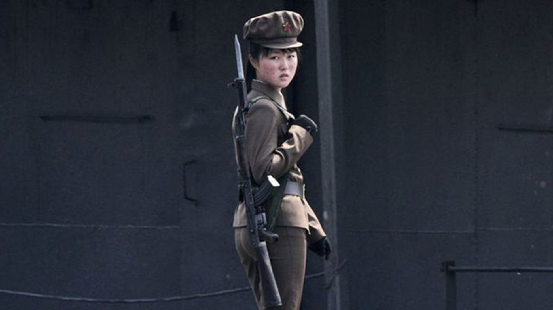 Soldado norcoreana (AFP)