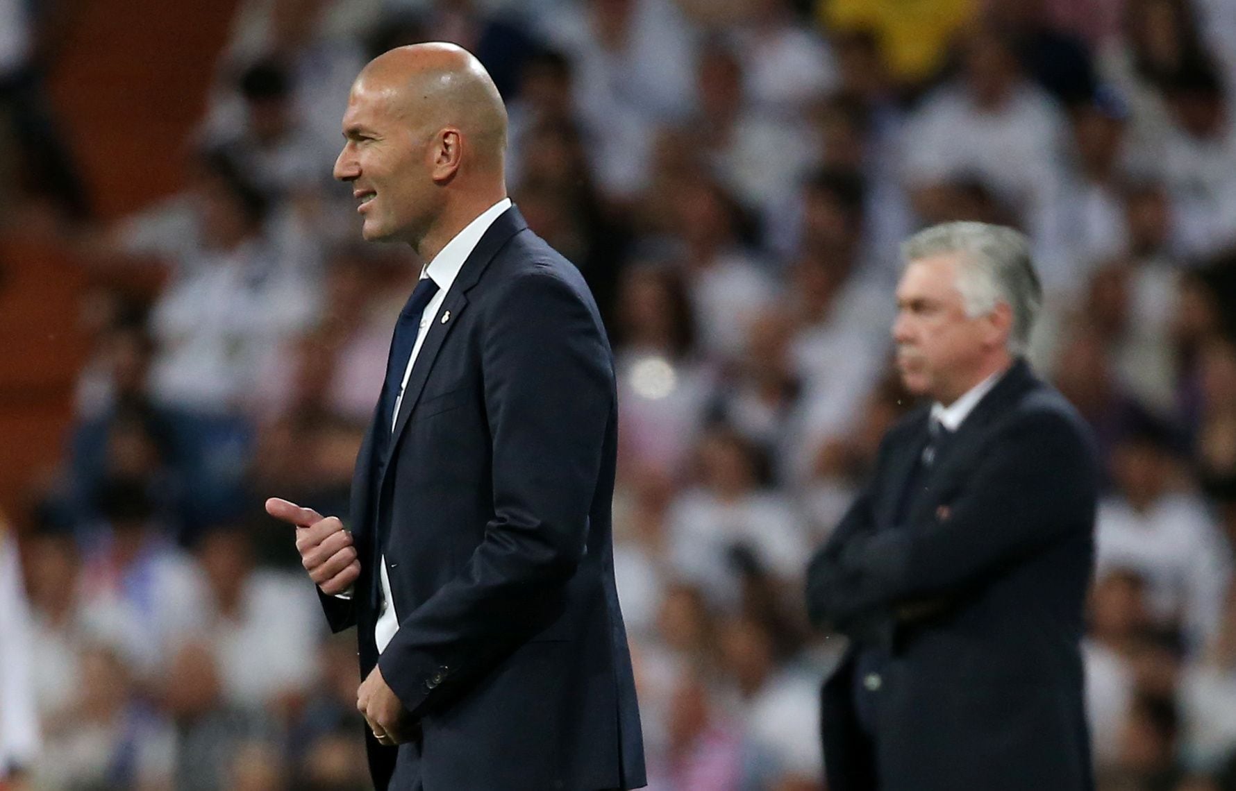 Ancelotti ocupará el lugar que dejó Zidane en el banco del Real Madrid (Reuters)